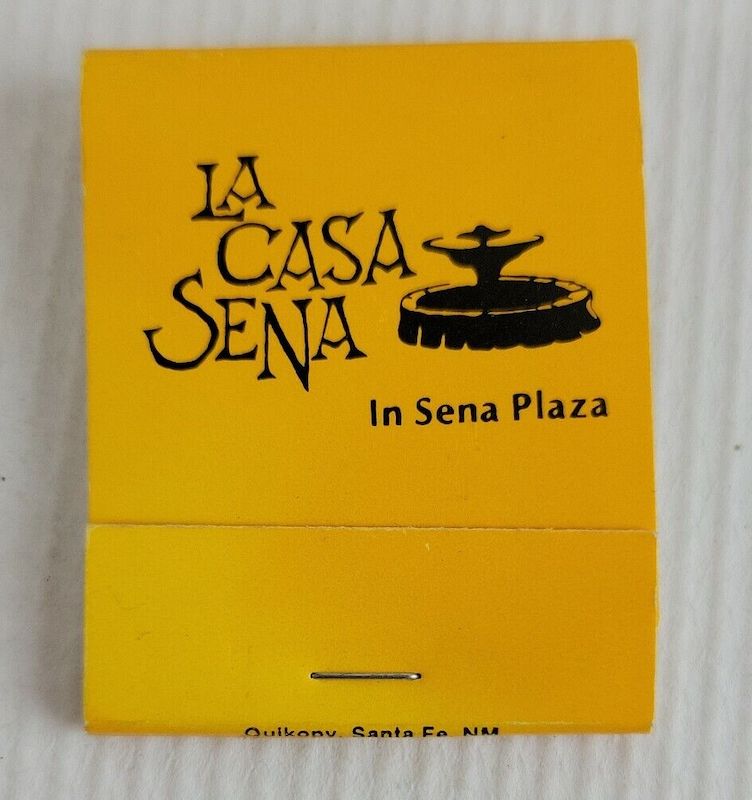 CASA SENA YELLOW MATCHES